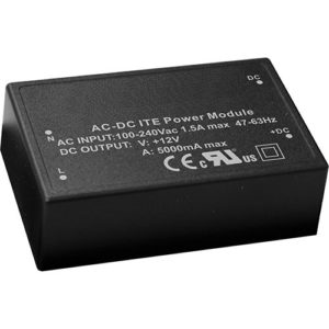 Alimentation AC-DC encapsulée, 60W