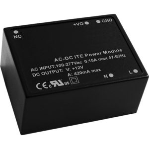 Alimentation AC-DC moulée, boîtier encapsulé 4W