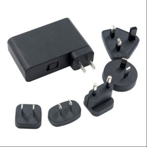 Adaptateur enfichable, prises amovibles, 30W