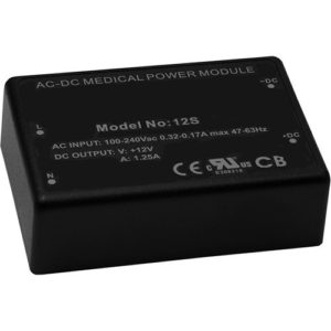 Alimentation AC-DC Médicale moulée 15W