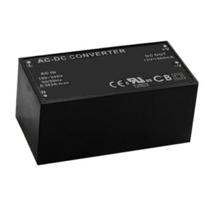 Alimentation AC-DC moulée, boîtier encapsulé 20W. VP ELECTRONIQUE