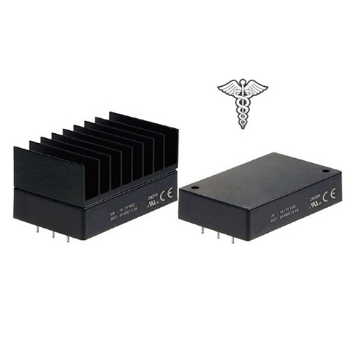 Convertisseurs dc, 60W, 2xMOPP