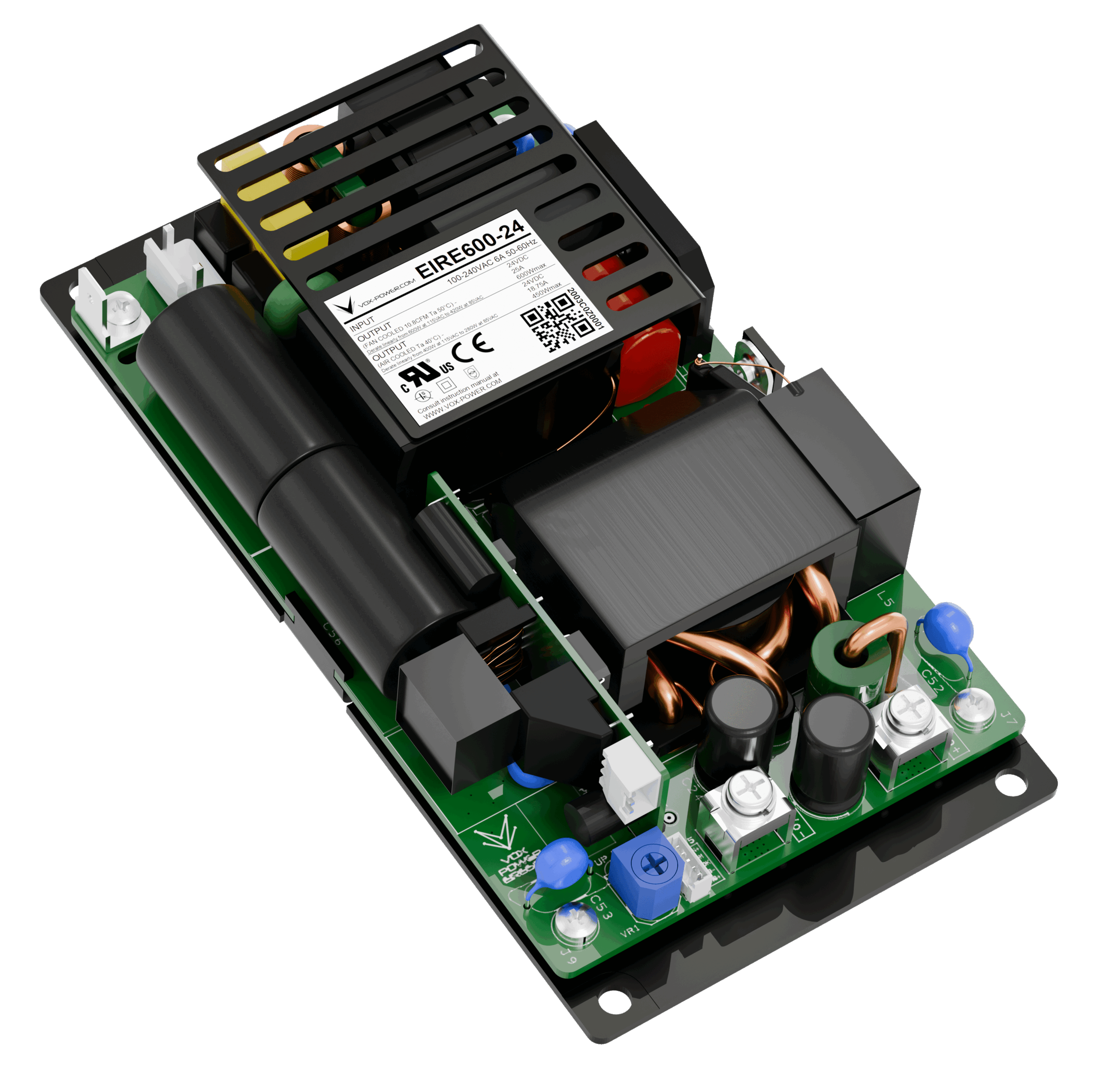 AC-DC 600W Ultra-compactes